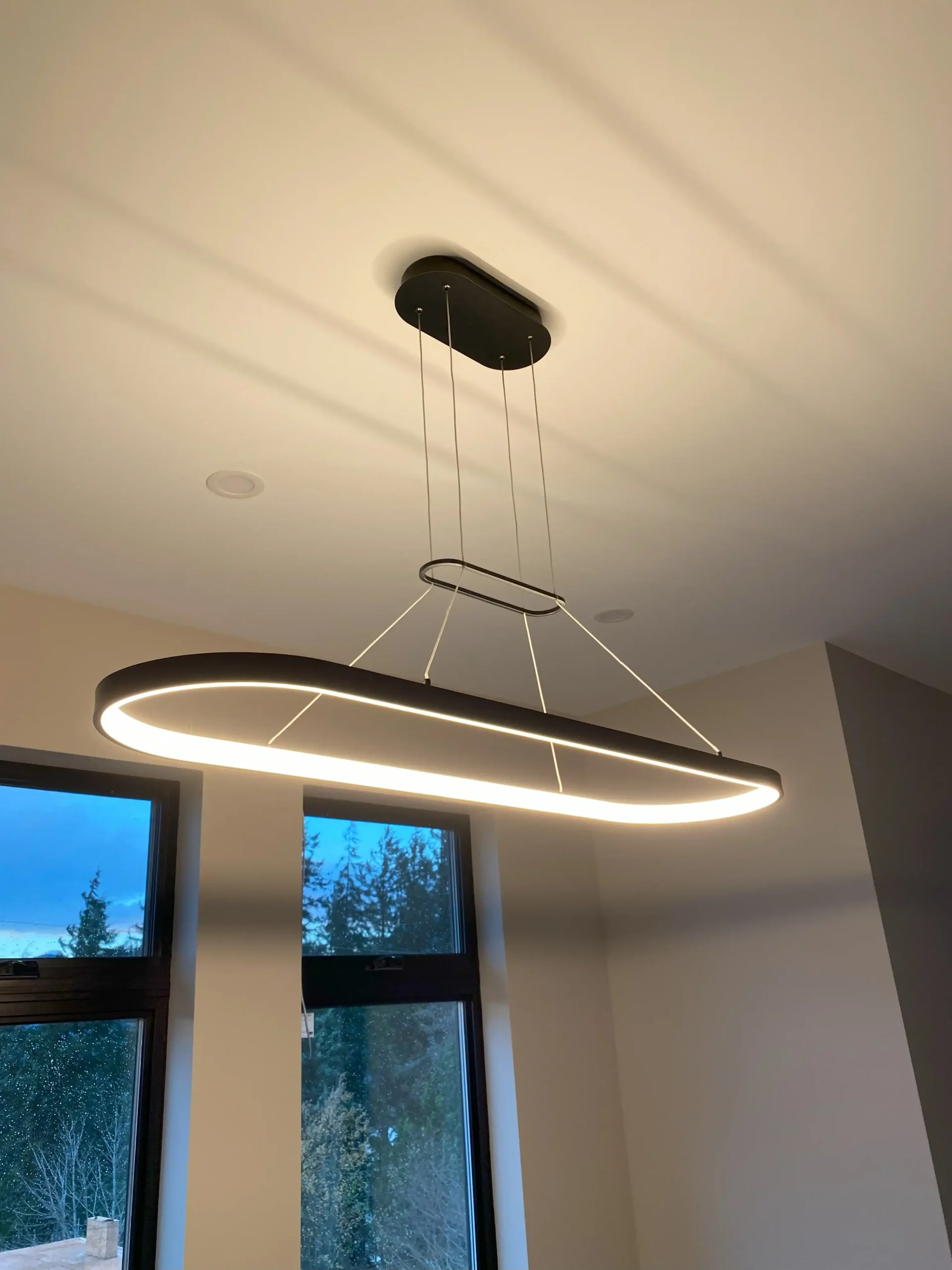Modern Chandelier New Westminster BC scaled